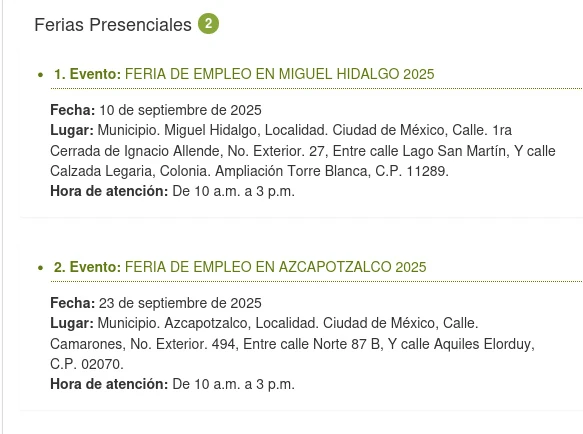 Feria de empleo